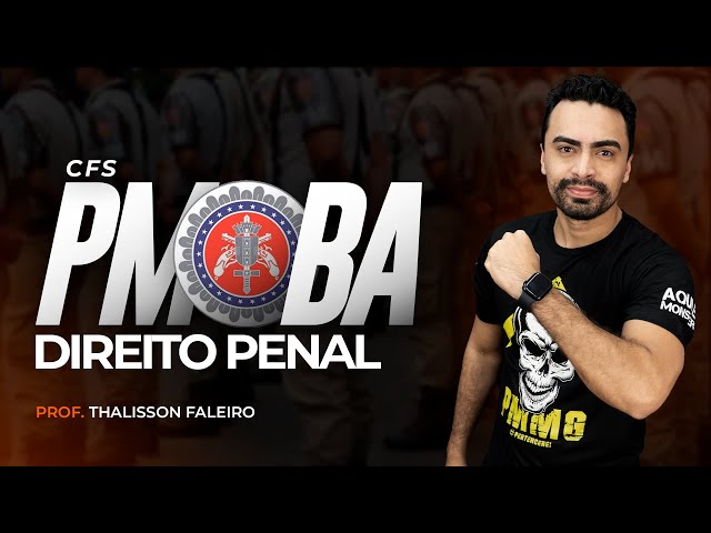 Concurso PMTO - Direito Penal - Prof. Faleiro, Monster Concursos was live., By Monster Concursos