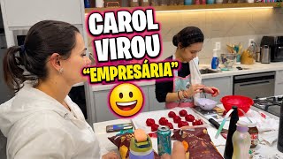 A Carol montou uma "EMPRESA" de Cookies