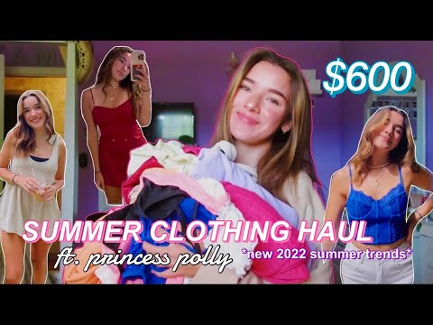 HUGE summer clothing haul *2022 summer fashion trends*