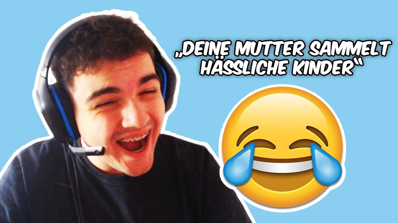 DEINE MUTTER WITZE, aber LACHEN = Strafe