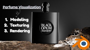 How to Make a Perfume Bottle in Blender | Full Tutorial