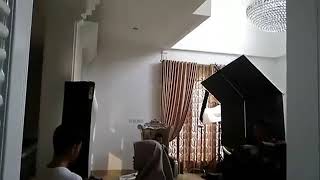 Rizki Ridho Syuting Vidio Clip Single Realigi surga Tanpa Hisab