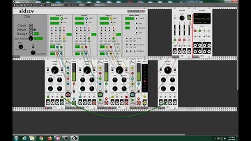 VCV Rack SID Player with simpler tune