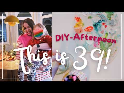 DIY Crafternoon, my birthday & mistletoe drama with Phil | #VLOGMAS