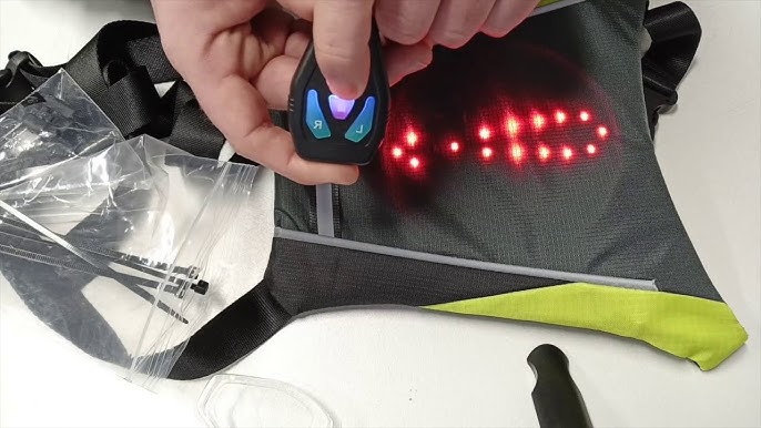 Sac à dos LED clignotant à posséder pour faciliter les déplacements