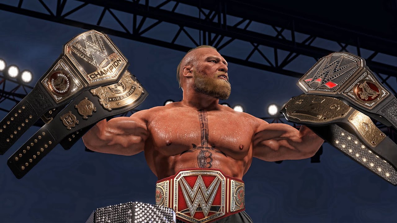 Is there way to beat brock stroman in wwe 2k19