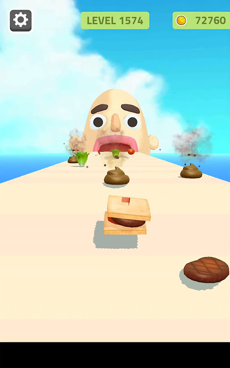 Sandwich Runner Level 1574 Gameplay Walkthrough Android #Shorts