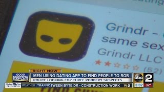 Men using dating app to find people to rob