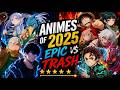 From EPIC to TRASH 🤯 Ranking 2025's Animes Releases! 🏆