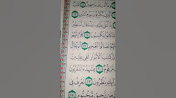 ما معنى "كتاب الأبرار"#سورة #المطففين