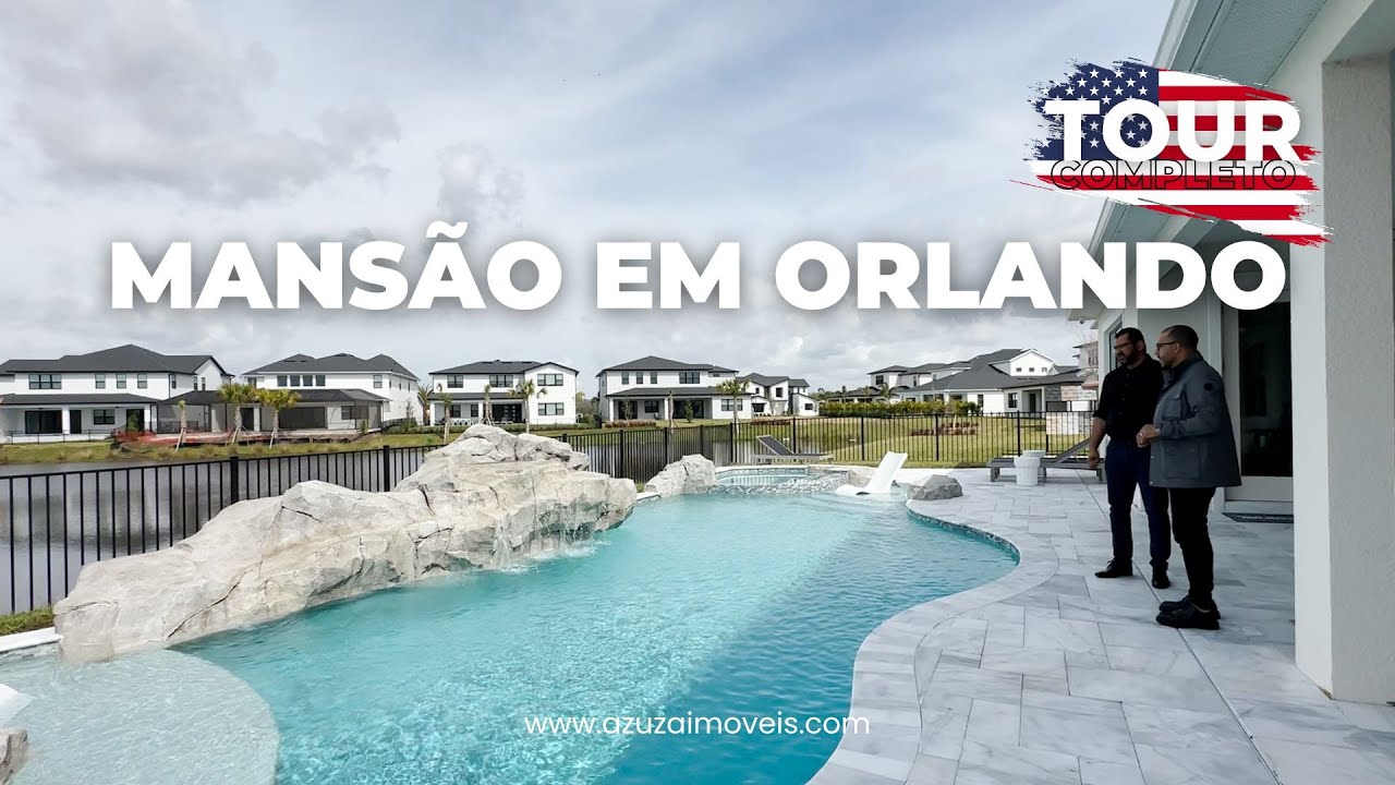 EXPLORANDO MANSÃO EM ORLANDO | Casa à venda em Lake Nona, Orlando, Flórida | Azuza Imóveis em USA
