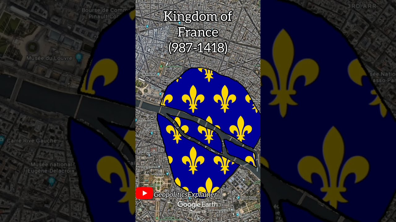 History Of Paris France 250 BC 2024 Shorts