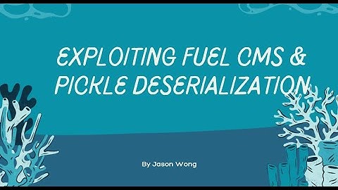 Cyber Security | CTF | Vulnhub | Phineas | Exploiting Fuel CMS &  Python Pickle Deserialization