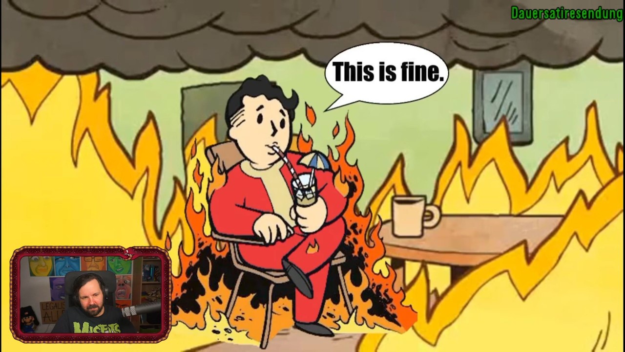 Sella zerhaut die blaue Clownswelt und imp quatscht dazwischen