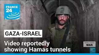 Israel military releases video showing what it is says is Hamas tunnel under Al Shifa Hospital