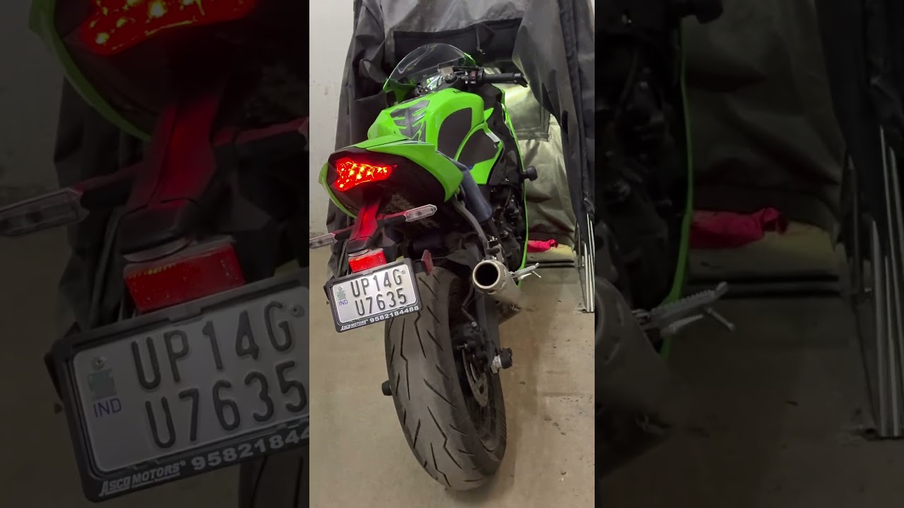 N*園様 3874☘️2年間管理株☘️6号☘️⭐️極上⭐️極上発色⭐️ノスタルジ Cold start of ZX6R after a long time #kawasaki10r #zx6r