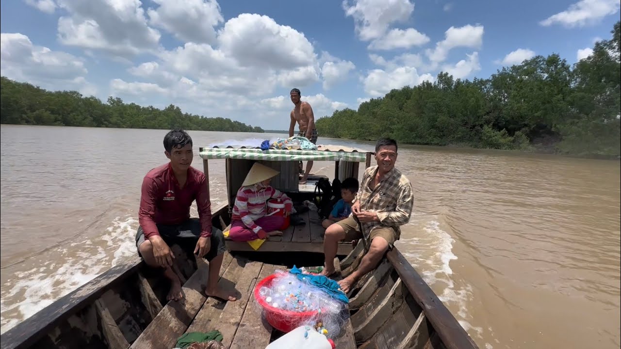 Thả lưới Cá Đối trên Sông Hậu bữa nay trúng mánh quá đậm # 208