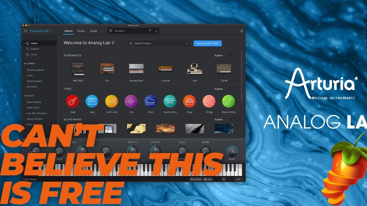 You Need This Plugin! | Analog Lab by Arturia (Free Link)