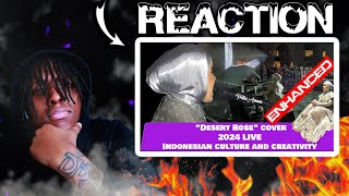 First Time Hearing Putri Ariani - Desert Rose cover LIVE | REACTION