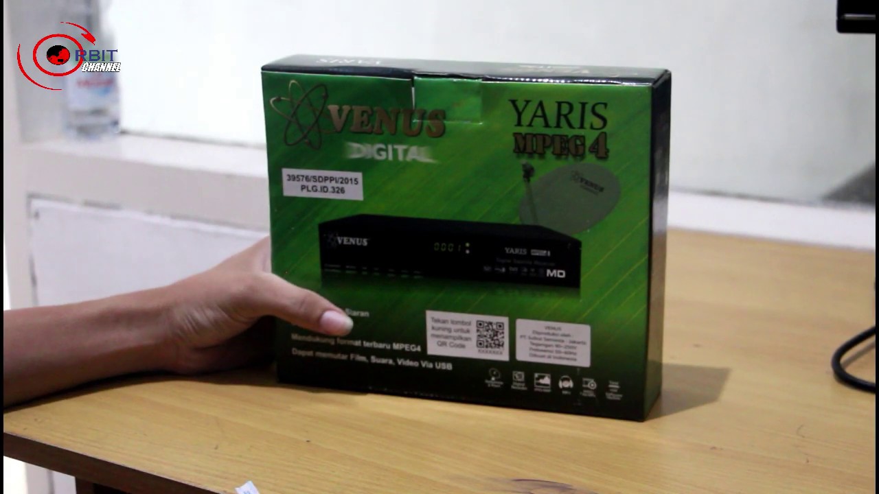 Unboxing Receiver Venus Yaris MPEG4 Ninmedia