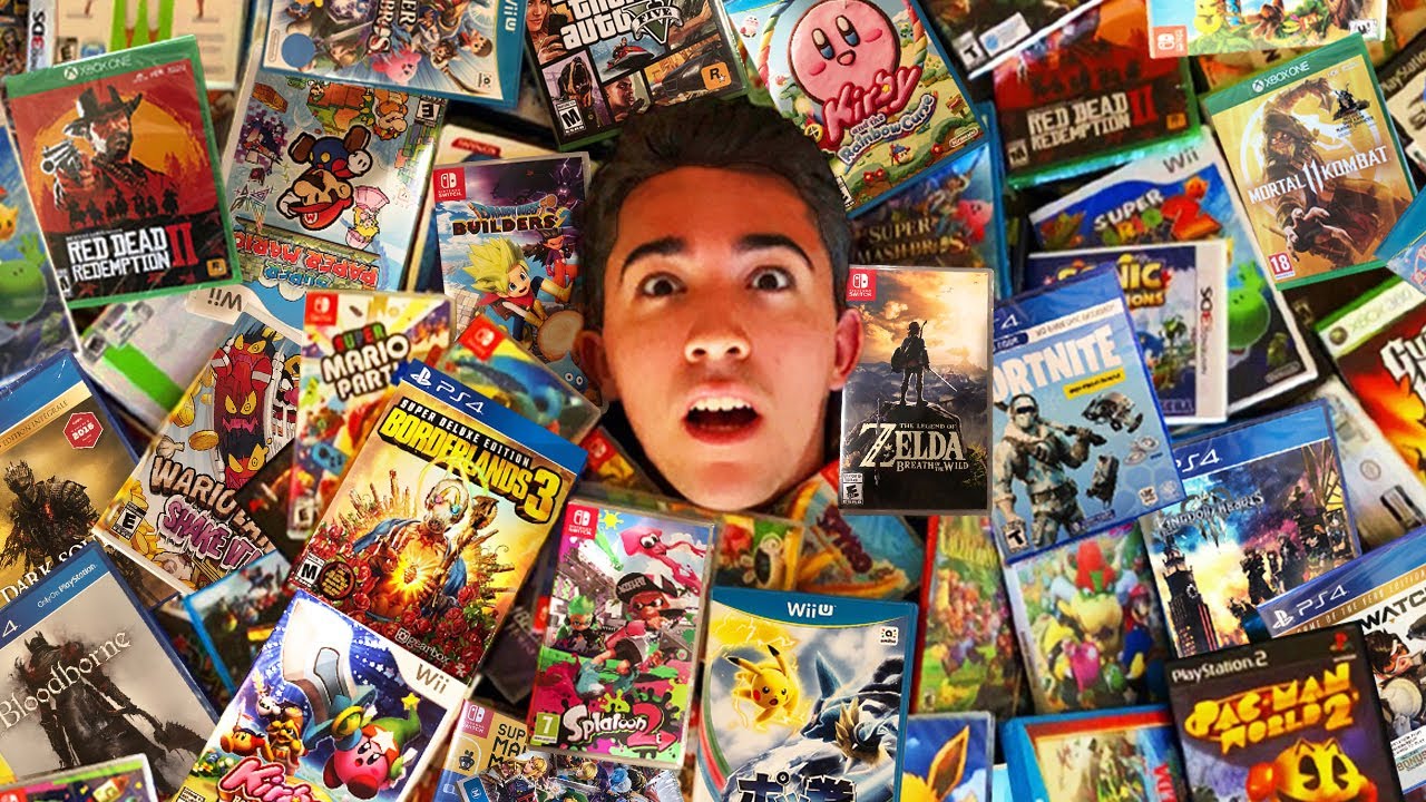 Selling OVER 100,000 Worth of Games to GameStop! YouTube