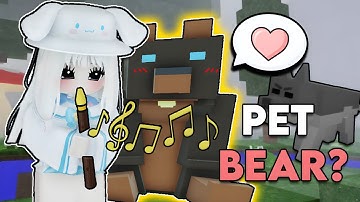 I Tamed a BEAR In 99 Nights In the Forest Taming Update Roblox