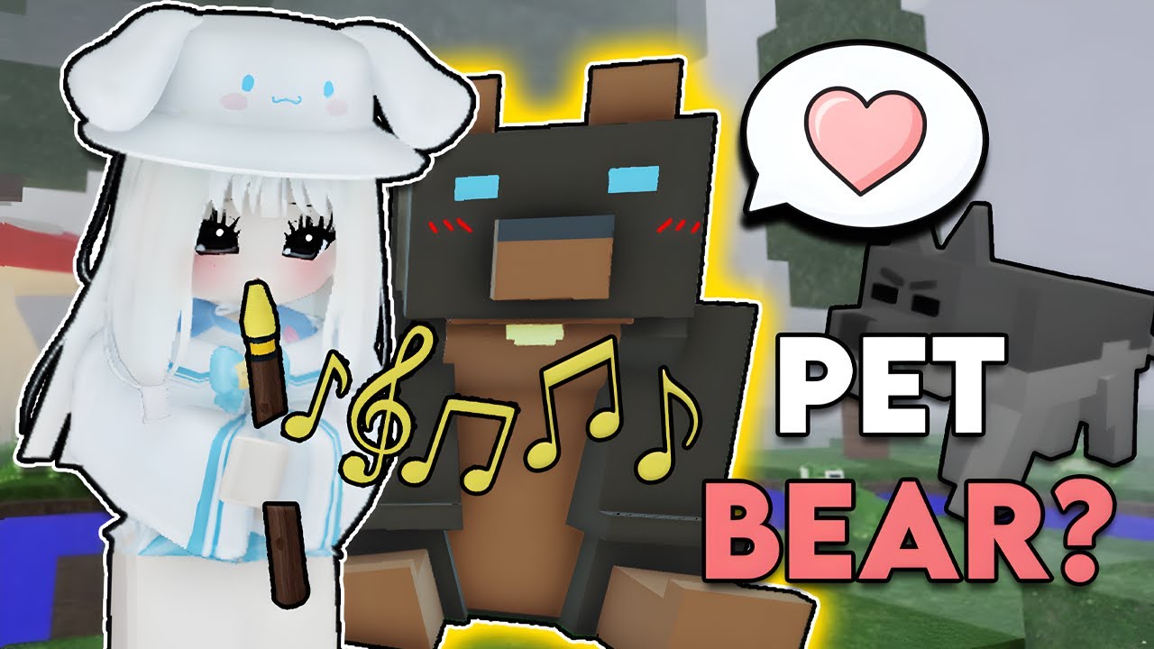 Я приручил медведя в обновлении Roblox «99 ночей в лесу»