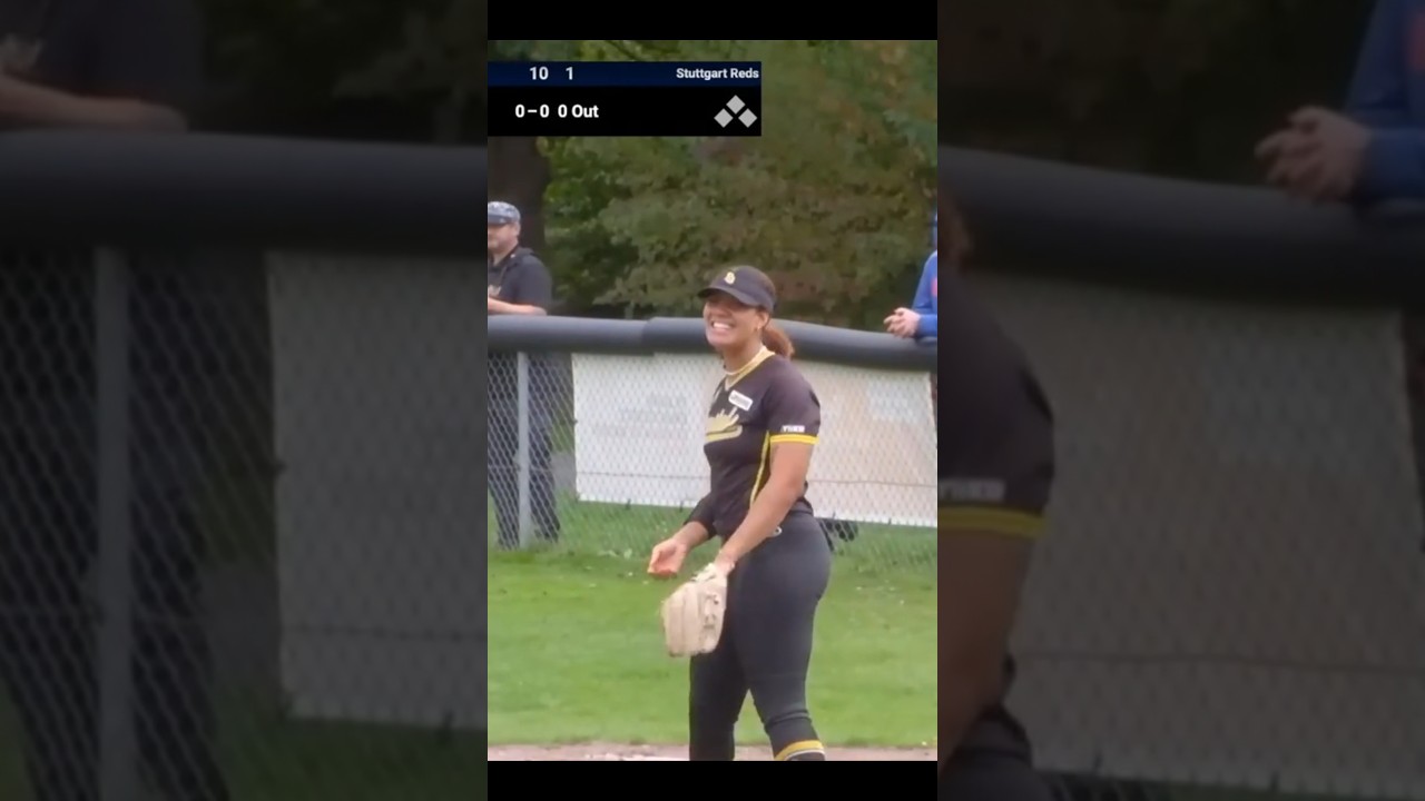 Spektakulärer Catch von Catherine Chime 