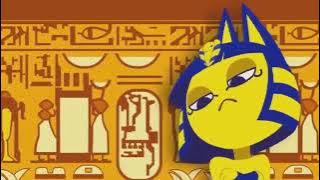 ZONE ANKHA (Full Original HD Video) Minus8/Animation/Yellow Egyptian Real Cat 🐱