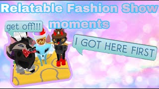 Animal jam (play wild) fashion shows in a nutshell |relatable mini skits| ajpw|