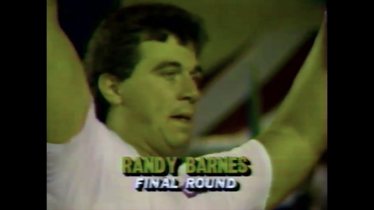 Randy Barnes Men's Shot Put 1989 USA TAC Championships YouTube