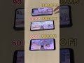 pubgmobile  comparing | iPhone 15 | poco f6 | pubg
