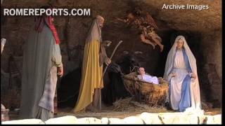 Vatican Nativity scene inspired by landscape of rural southern Italy