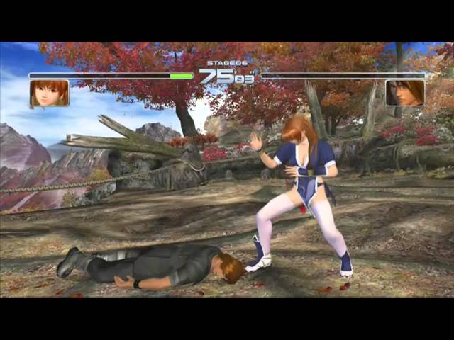 PS1 - Dead or Alive - Kasumi Playthrough + Costumes [4K:50FPS] 