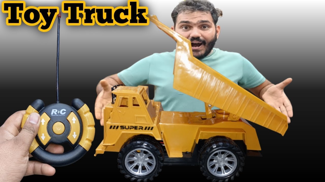 Toy Truck Testing and Unboxing Video | Remote Control Truck Video 