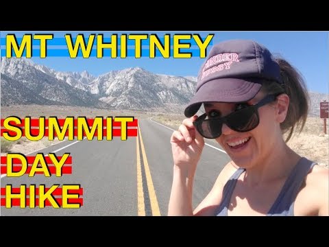 Mt. Whitney Summit Day Hike