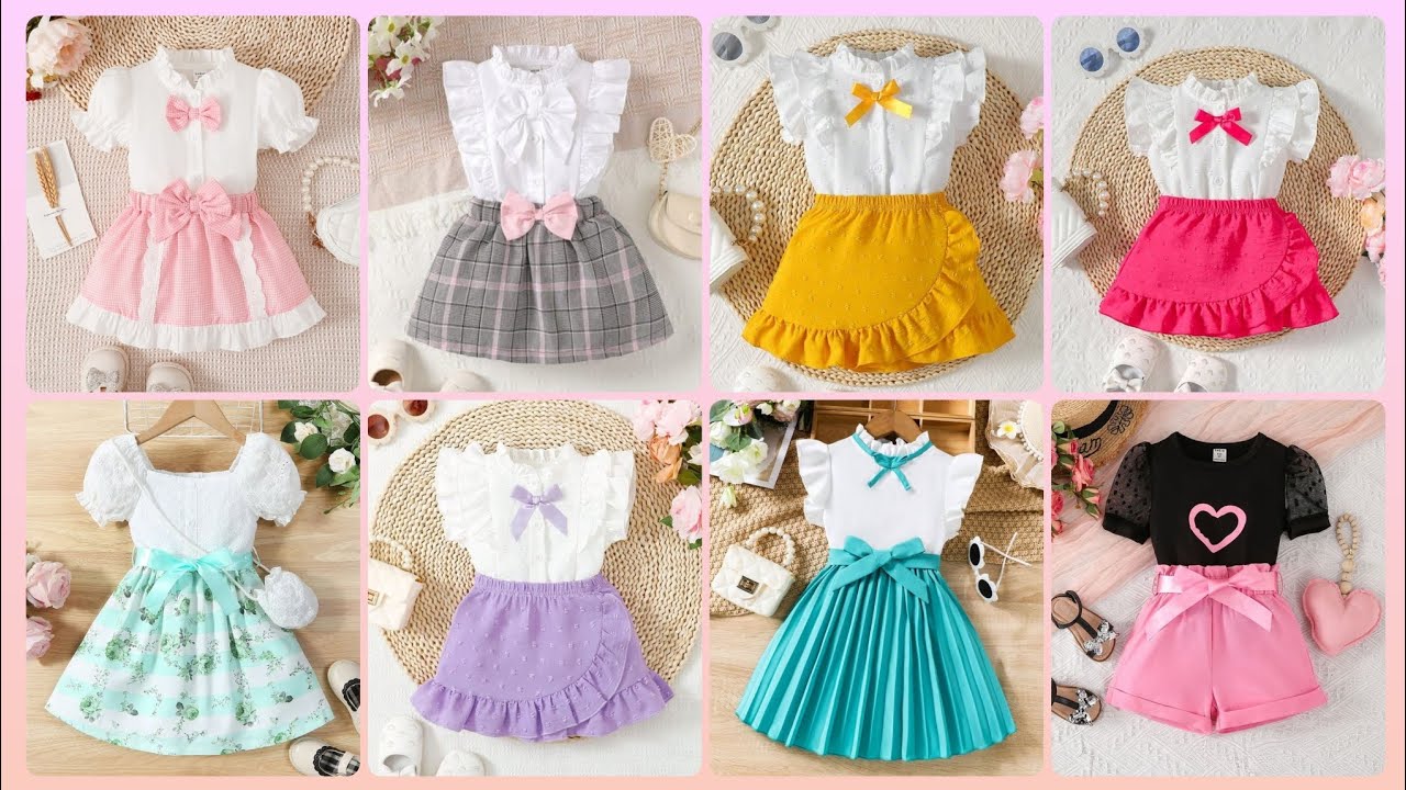 Baby girl Designer dresses Most beautiful baby girl light color