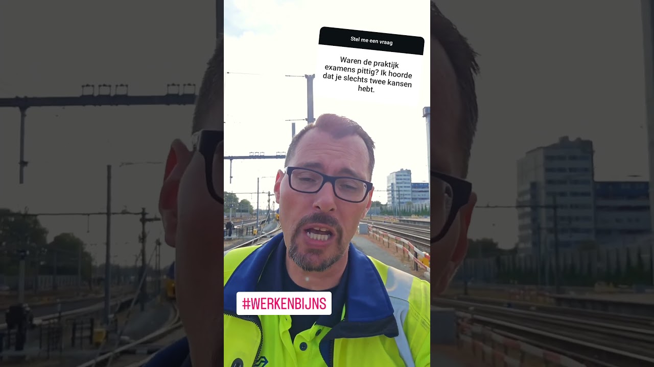 Q&A: Waren de examens pittig? Ik hoorde dat je maar 2 kansen hebt! - WerkenbijNS