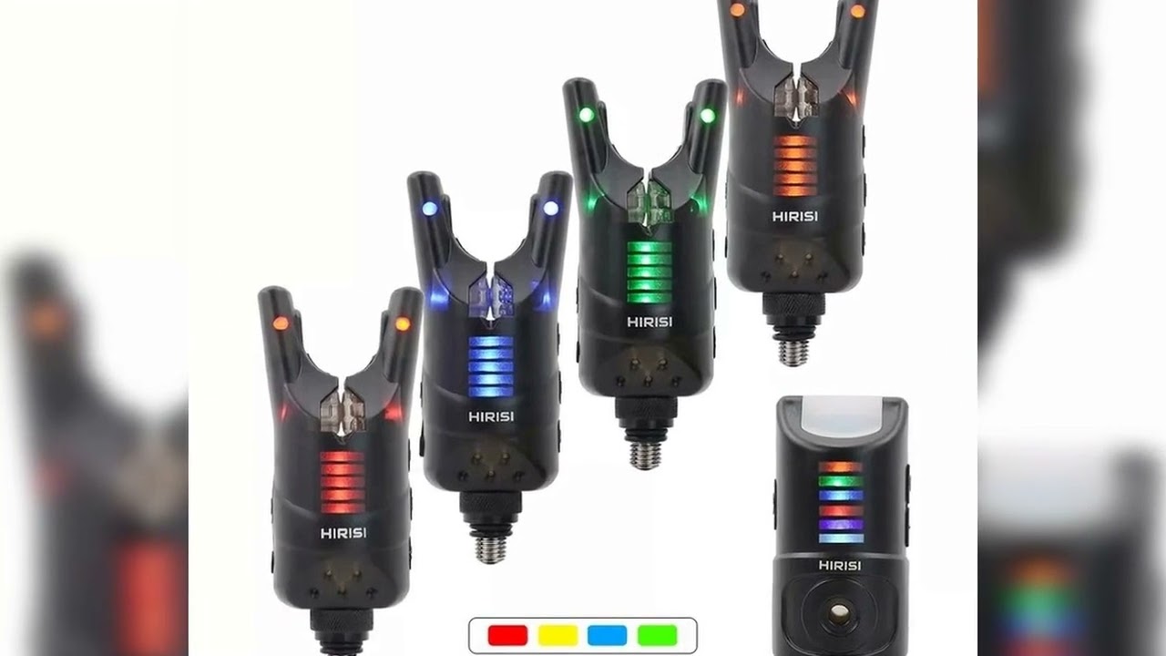 A must-have product! Carp Fishing Alarm Set Wireless Fishing Bite Alarm Indicator HRS1