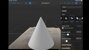 AR Reality Composer task 2   part 1   image anchor