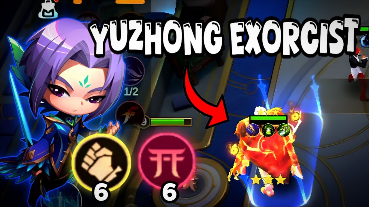 NEW SYNERGY EXORCIST X TITAN YUZHONG | MAGIC CHESD GOGO 