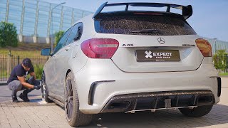 Washing DIRTY Mercedes A45 AMG