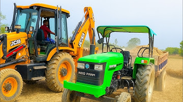 New JCB 3dx Eco Loading Mud Tractor