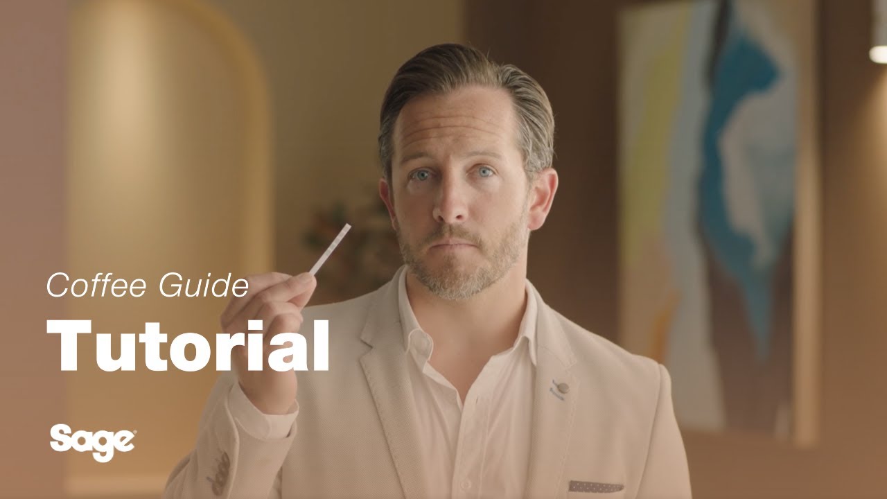 Tutorials Check and set water hardness the Barista Touch™ Sage