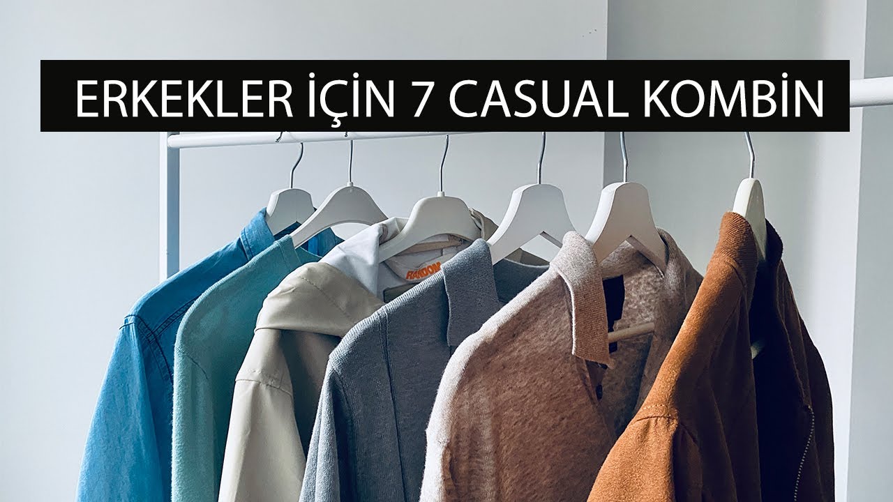⁣Sonbahar İçin 7 Casual Kombin | Ofis ve Günlük Erkek Stilleri