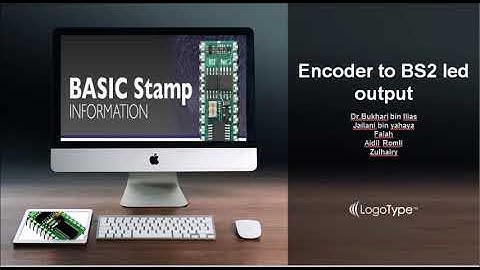 Tutorial 5 - Optical Encoder to Basic Stamp 2 Microcontroller