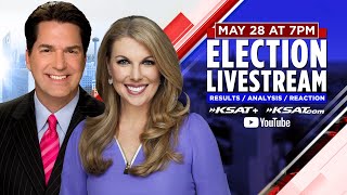 Election night livestream for results, reaction, analysis of May 28 Texas primary runoff