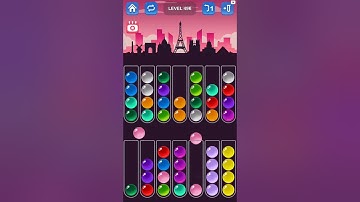 Ball Sort Master Game Level - 496 Without Boosters | Puzzle Game | #entertainment #puzzle #game