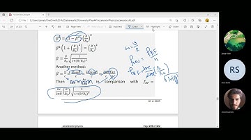 Phys441/ Introduction to Accelerator Physics / Chapter 3 - Part 2