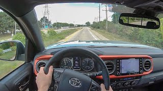 2020 Toyota Tacoma TRD Offroad  - POV Test Drive (Binaural Audio)